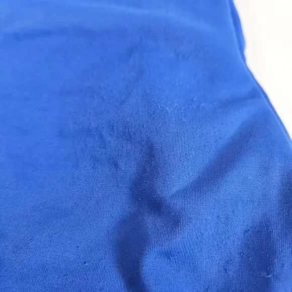 Land's End One Piece Blue Full Coverage Swimsuit Size 10 - Picture 4 of 5